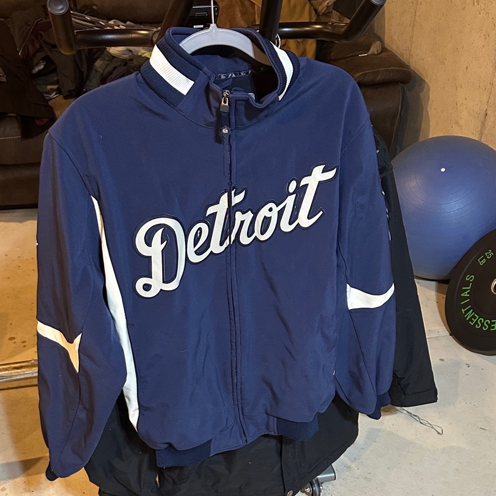 Majestic Authentic Collection Jacket - Navy Blue